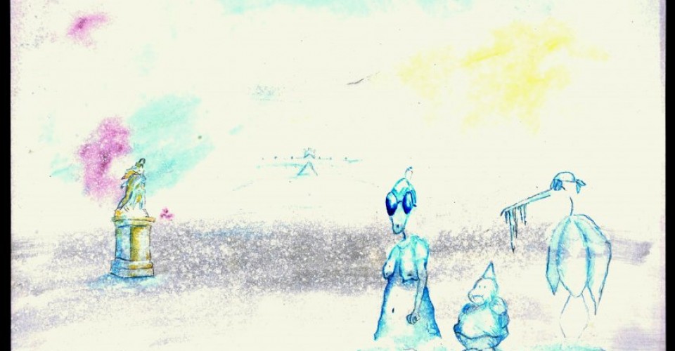 Muita neve em Paris...